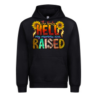 Foreset Green The Only Hell My Momma Ever Urban Hoodie - CowhideDigitalArt