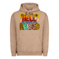 Pigment Burro The Only Hell My Momma Ever Urban Hoodie - CowhideDigitalArt
