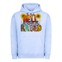 Pigment Grape Ice The Only Hell My Momma Ever Urban Hoodie - CowhideDigitalArt