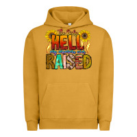 Pigment Peanut Butter The Only Hell My Momma Ever Urban Hoodie - CowhideDigitalArt