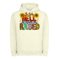 Pigment Pistachio The Only Hell My Momma Ever Urban Hoodie - CowhideDigitalArt