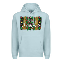 Blue Mist merry christmas Premium Hoodie - JahusDesignShop