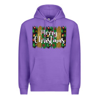 Purple merry christmas Premium Hoodie - JahusDesignShop