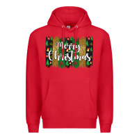 Red merry christmas Premium Hoodie - JahusDesignShop