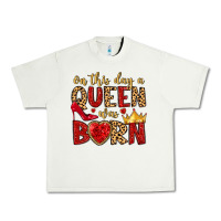 Pistachio on this day a queen was born Urban Heavy Tee - MaliasSmallBusiness