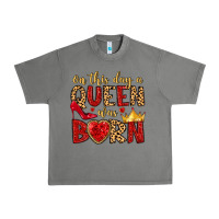 Tornado on this day a queen was born Urban Heavy Tee - MaliasSmallBusiness