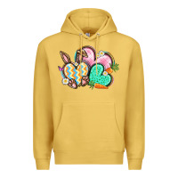 Antique Gold Easter heart Easter Day Premium Hoodie - CowGirlArtShop