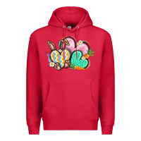 Cardinal Easter heart Easter Day Premium Hoodie - CowGirlArtShop
