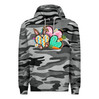 Slate Camo Easter heart Easter Day Premium Hoodie - CowGirlArtShop