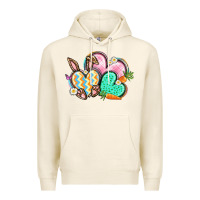 Tofu Easter heart Easter Day Premium Hoodie - CowGirlArtShop