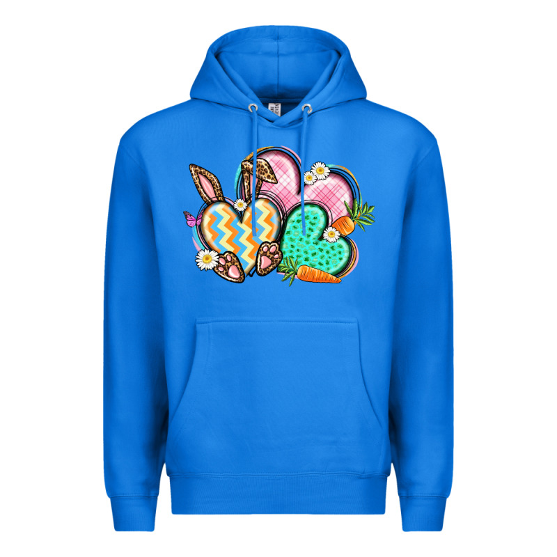 Easter Heart Easter Day Premium Hoodie by CowGirlArtShop | Teevron