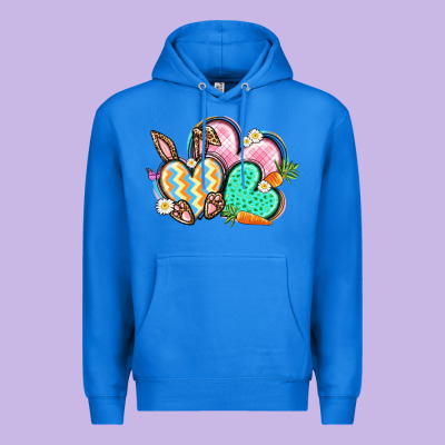 Easter Heart Easter Day Premium Hoodie Designed By Cowgirlartshop