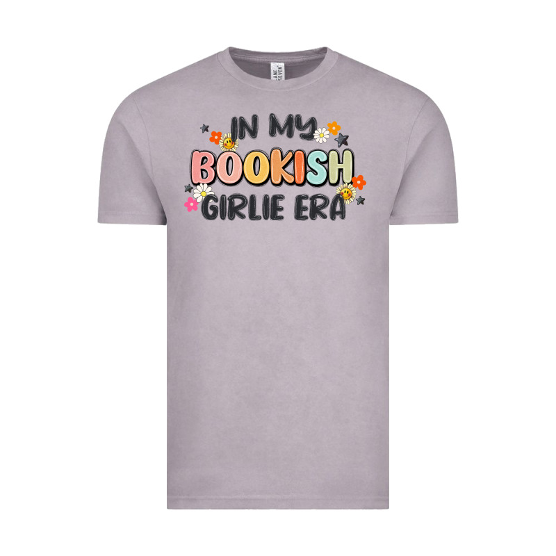 In My Bookish Girlie Era Vintage Tee by MaliasSmallBusiness | Teevron