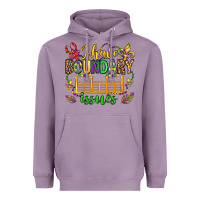 Lavender ı have boundary issues mardi gras olivia Heavyweight Hoodie - OliviaCreatesArt