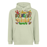 Matcha ı have boundary issues mardi gras olivia Heavyweight Hoodie - OliviaCreatesArt