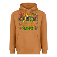 Meerkat ı have boundary issues mardi gras olivia Heavyweight Hoodie - OliviaCreatesArt