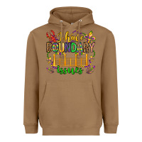 Toasted Coconut ı have boundary issues mardi gras olivia Heavyweight Hoodie - OliviaCreatesArt