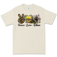 Bone peace love rhino Premium Tee - LillyAllenDesigns