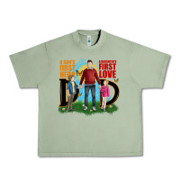 Oil Green a sons first hero a daughters first love Urban Heavy Tee - JahusDesignShop
