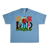 Pebble Blue a sons first hero a daughters first love Urban Heavy Tee - JahusDesignShop