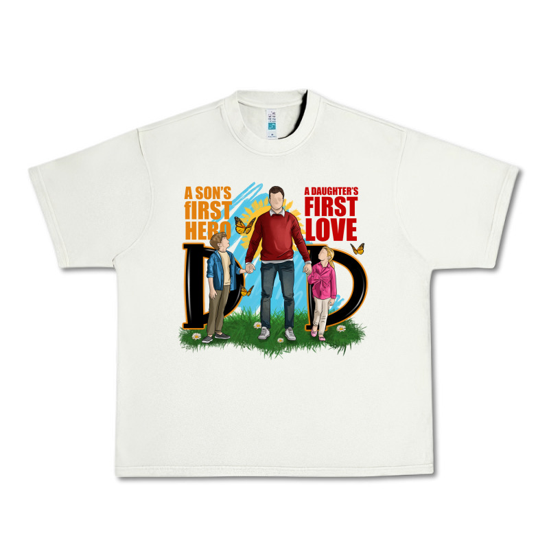 A Sons First Hero A Daughters First Love Urban Heavy Tee by JahusDesignShop | Teevron