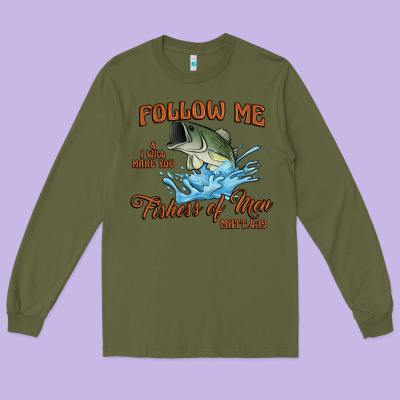 Fishers Of Men Long Sleeve Tee Designed By Artiststas