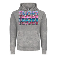 Cloud Rock teacher stacked Vintage Hoodie - NancyCooperArtShop
