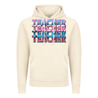 Vintage Artic teacher stacked Vintage Hoodie - NancyCooperArtShop