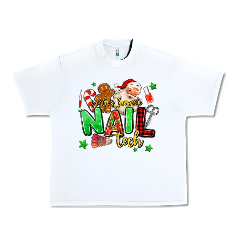 Santas Favorite Nail Tech Urban Heavy Tee by MaliasSmallBusiness | Teevron
