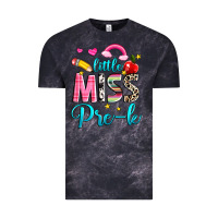 Cloud Black little miss pre k Vintage Tee - NancyCooperArtShop