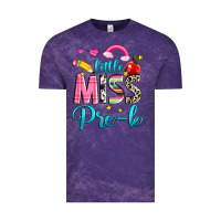 Cloud Purple little miss pre k Vintage Tee - NancyCooperArtShop