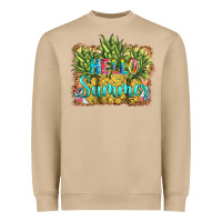 Mushroom hello summer pineapple Heavyweight Sweatshirt - BarkalooDesign
