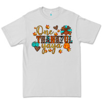 Dove Grey one thankful yaya Premium Tee - JahusDesignShop