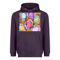 Plum Easter eggs daisies carrots Heavyweight Hoodie - OliviaCreatesArt