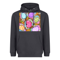 Smoke Easter eggs daisies carrots Heavyweight Hoodie - OliviaCreatesArt