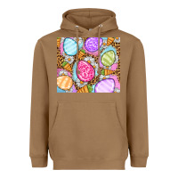 Toasted Coconut Easter eggs daisies carrots Heavyweight Hoodie - OliviaCreatesArt