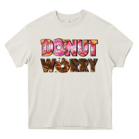 Cream donut worry with donut Heavy Core Tee - AdoDesignShop