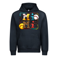 Navy Baseball and Softball mimi Urban Hoodie - LillyAllenDesigns
