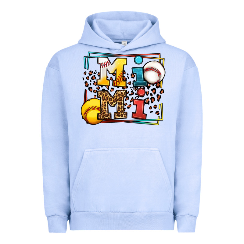 Baseball And Softball Mimi Urban Hoodie by LillyAllenDesigns | Teevron
