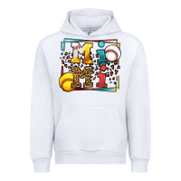 White Baseball and Softball mimi Urban Hoodie - LillyAllenDesigns