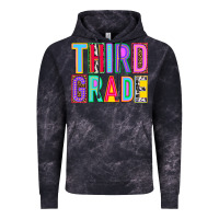 Cloud Black third grade Vintage Hoodie - NancyCooperArtShop