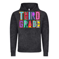 Vintage Black third grade Vintage Hoodie - NancyCooperArtShop