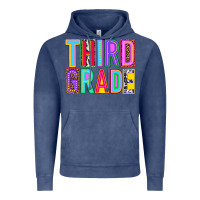 Vintage Denim third grade Vintage Hoodie - NancyCooperArtShop