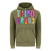 Vintage Olive third grade Vintage Hoodie - NancyCooperArtShop