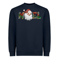Navy noel santa claus Heavyweight Sweatshirt - Jasminsmagicworld
