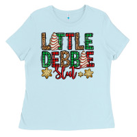 Baby Blue little debbie slut christmas tree cake Ladies Tee - Jasminsmagicworld