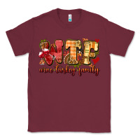 Burgundy funny thanksgiving wine turkey family Classic Tee - MaliasSmallBusiness