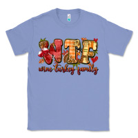 Colony Blue funny thanksgiving wine turkey family Classic Tee - MaliasSmallBusiness