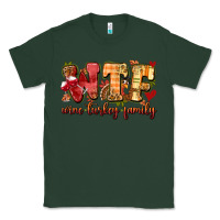 Sports Green funny thanksgiving wine turkey family Classic Tee - MaliasSmallBusiness