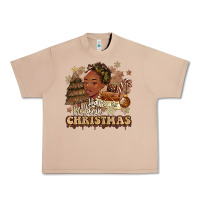 Burro have a melanin christmas  black woman Urban Heavy Tee - MaliasSmallBusiness